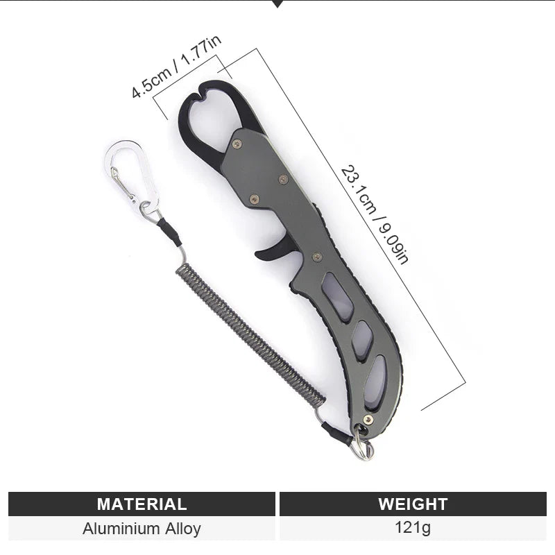 Stainless Steel Fishing Scissors Keychain – Blunt Tip Serrated Blade, 9.5 x 6.27 cm (3.74 x 2.47 in)