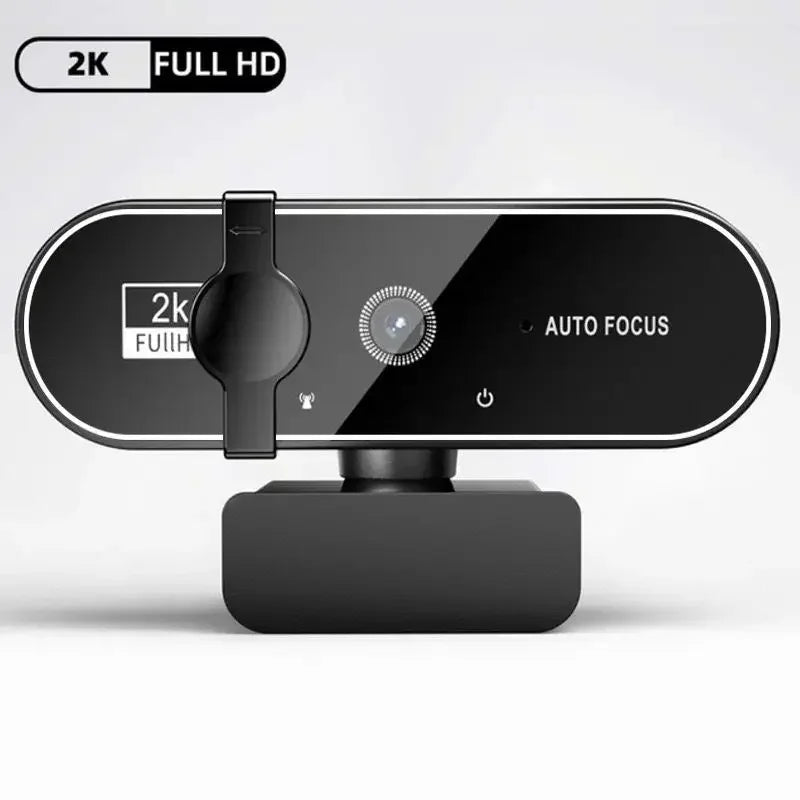 4K Webcam 3840x2160 Autofocus, Built-in Microphone, USB 2.0, 30fps HD Video Conference Camera