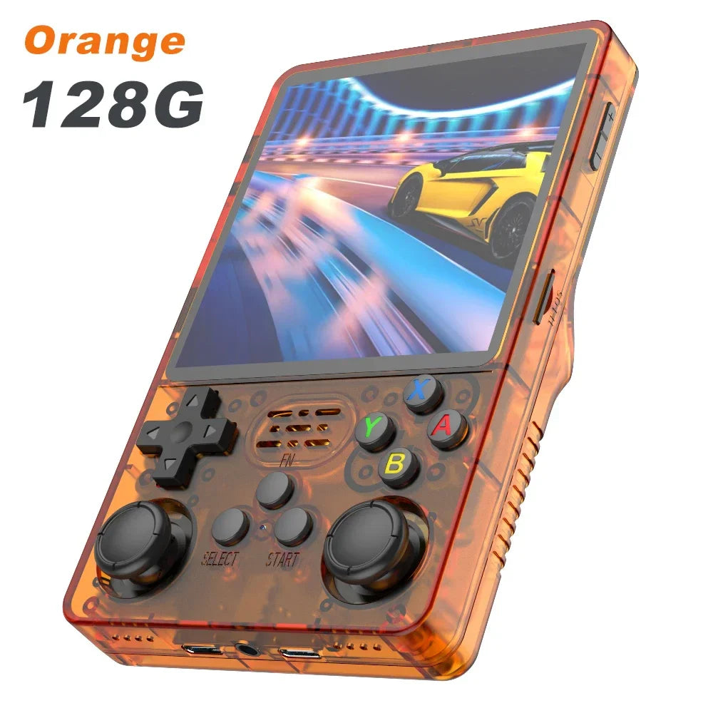 4.0-Inch IPS Retro Handheld Game Console — Linux 64-Bit, 64GB Built-In, TF Expandable to 256GB, Wi‑Fi, Type-C Portable Pocket Gaming
