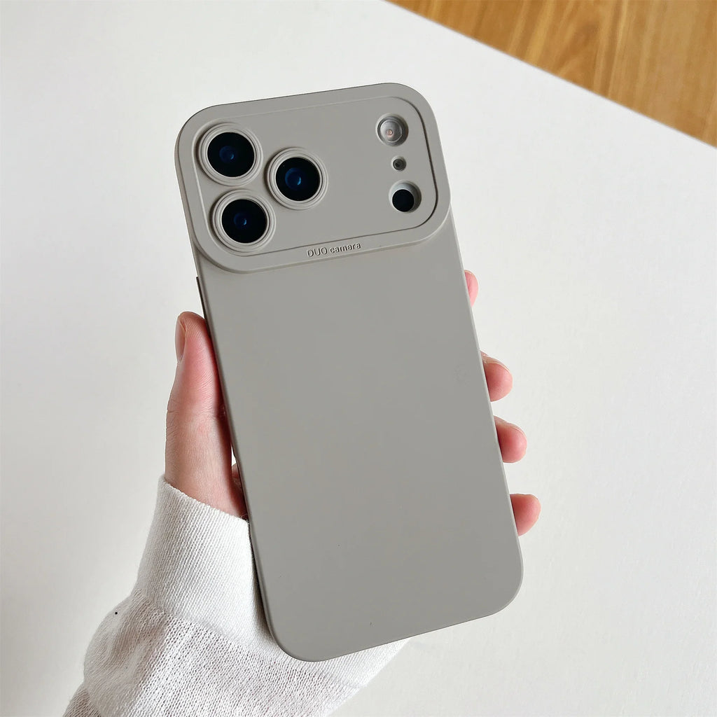 For iPhone 17 16 Pro Max iPhone 17 Air iPhone 16 Plus Case funda Shockproof Cover Promotion TPU Soft Luxtury Silicone Phone Case