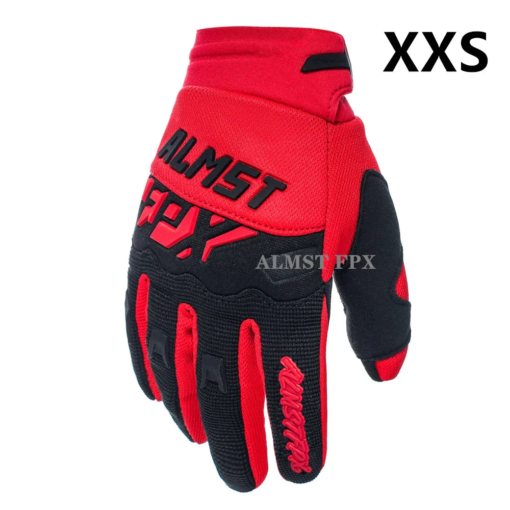 Kids MTB and Balance Bike Gloves - Breathable Touchscreen Cycling Gloves for Boys & Girls (XXS/XS/S)