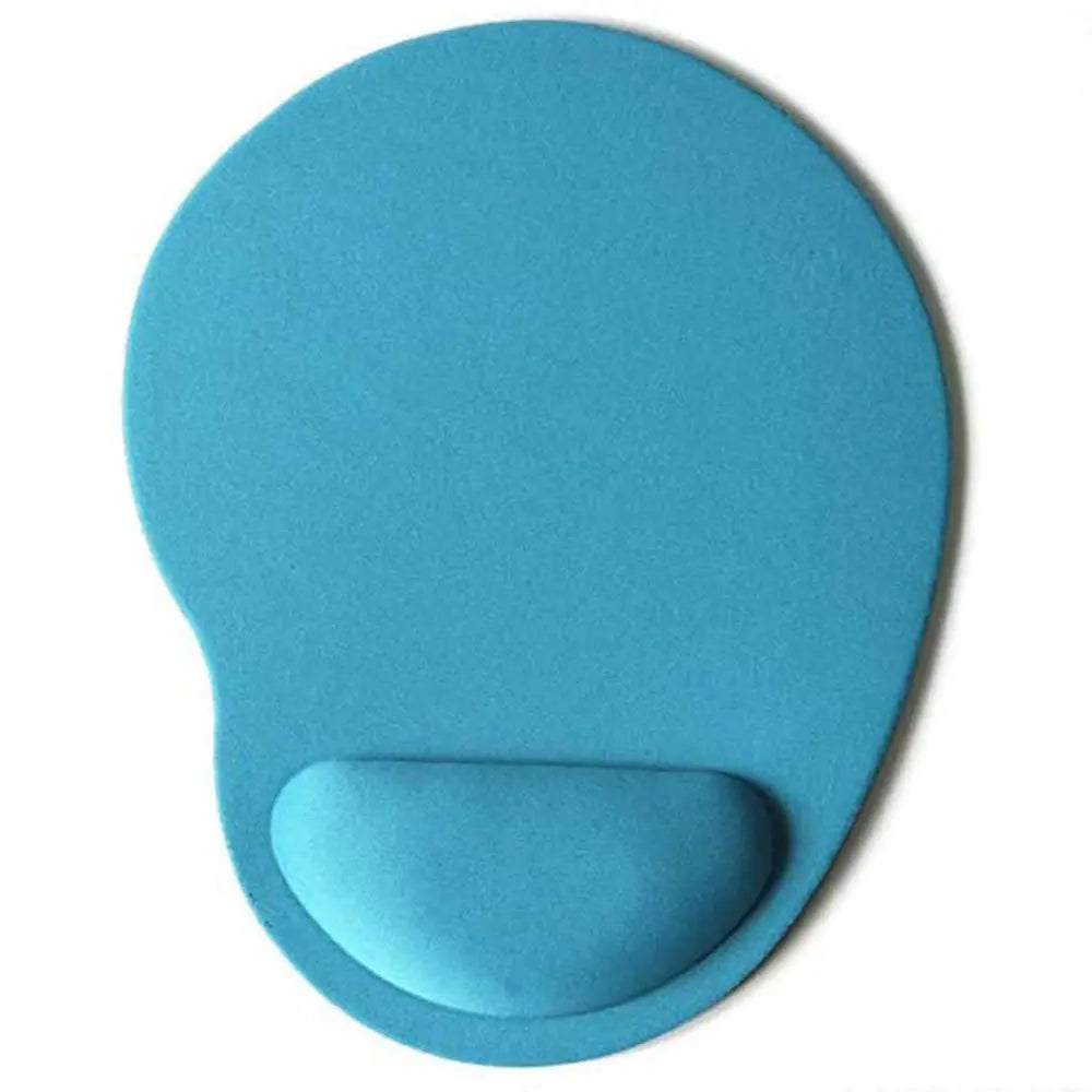 Ergonomic Memory Foam Wrist Rest Mouse Pad — Non-Slip Gaming Mousepad 9.06 x 7.09 in (23 x 18 cm)