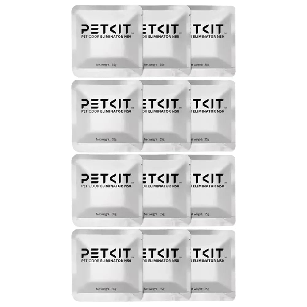 Odor Eliminator Cartridge for Self-Cleaning Cat Litter Box - 3-Pack (5 x 5 x 1 cm / 2.0 x 2.0 x 0.4 in)