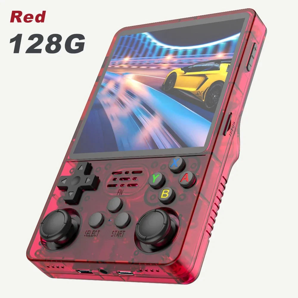 4.0-Inch IPS Retro Handheld Game Console — Linux 64-Bit, 64GB Built-In, TF Expandable to 256GB, Wi‑Fi, Type-C Portable Pocket Gaming