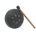 3-Inch (7.6 cm) 6-Tone Steel Tongue Drum - Mini Handpan with Drumstick, Beginner-Friendly Percussion Set