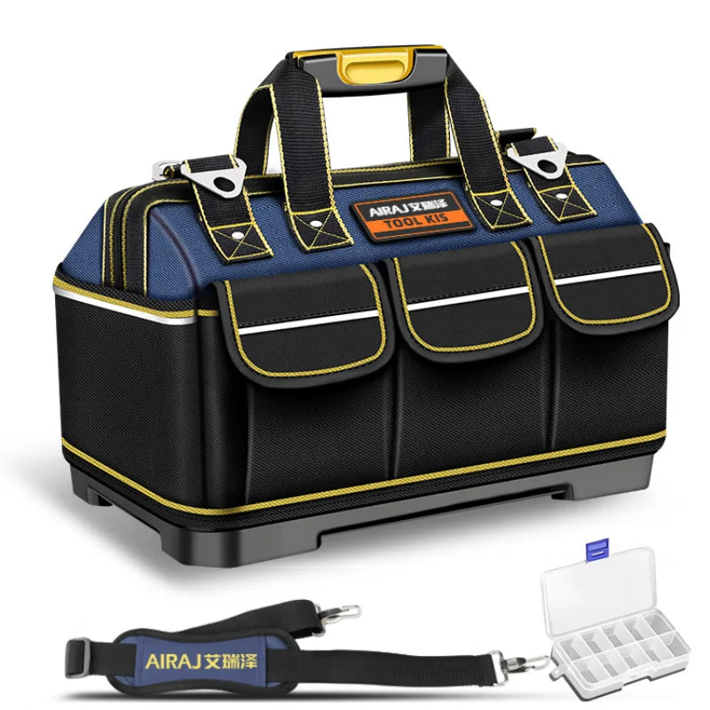 Multifunctional Electrician Tool Bag – Waterproof 1680D Oxford, High-Capacity (13–18 in / 31–42 cm)
