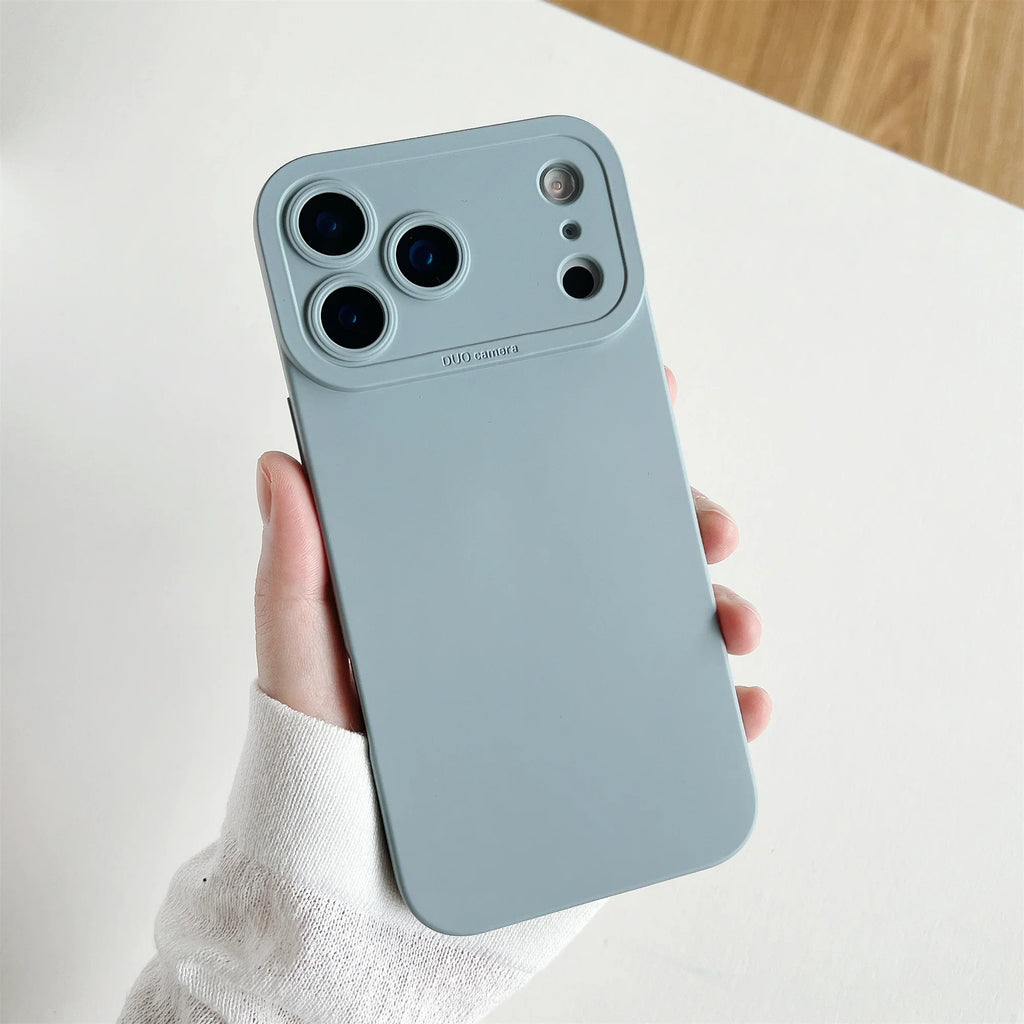 For iPhone 17 16 Pro Max iPhone 17 Air iPhone 16 Plus Case funda Shockproof Cover Promotion TPU Soft Luxtury Silicone Phone Case