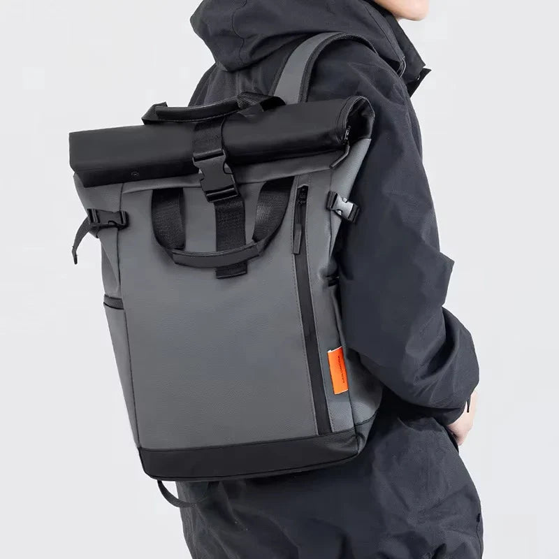 Men's 15.6-Inch Laptop Backpack - Waterproof Travel, Hiking & Business Rucksack