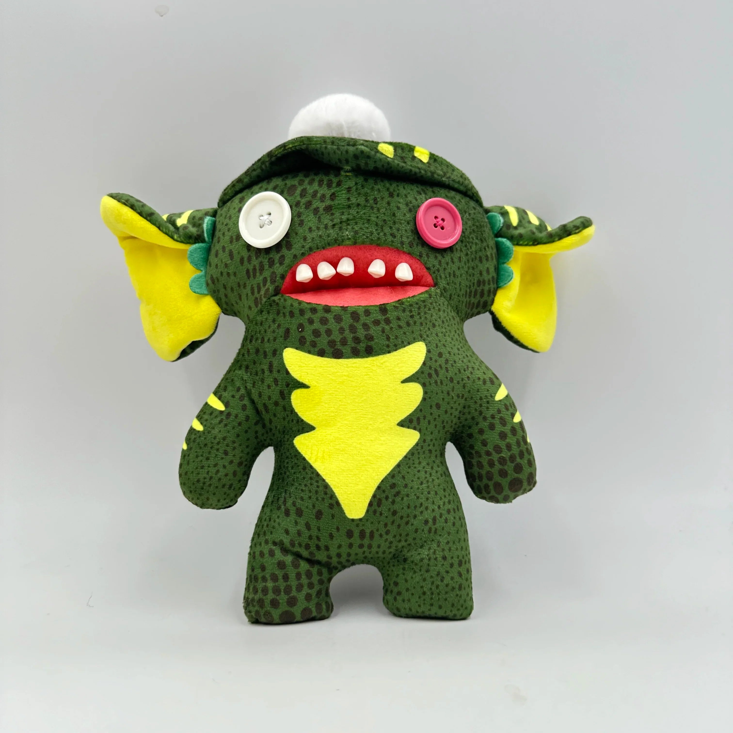 Budgie Monster Plush Toy – 8.7 in (22 cm) Quirky Ugly Collectible Soft Plush