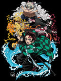 Demon Slayer 5D Diamond Painting Kamado-Nezuko Diamond Embroidery Full Diamond Mosaic DIY Rengoku Kyoujurou Decorative Painting