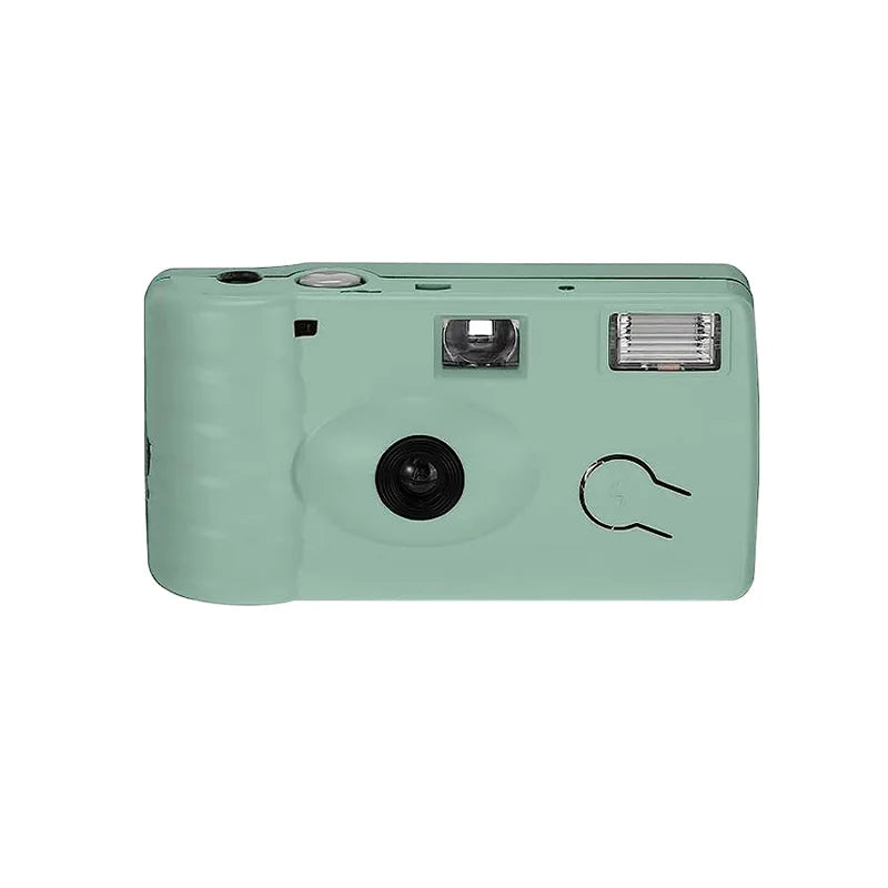 Disposable 35mm Film Camera with Flash - Vintage Single-Use 12-Exposure for Weddings & Parties