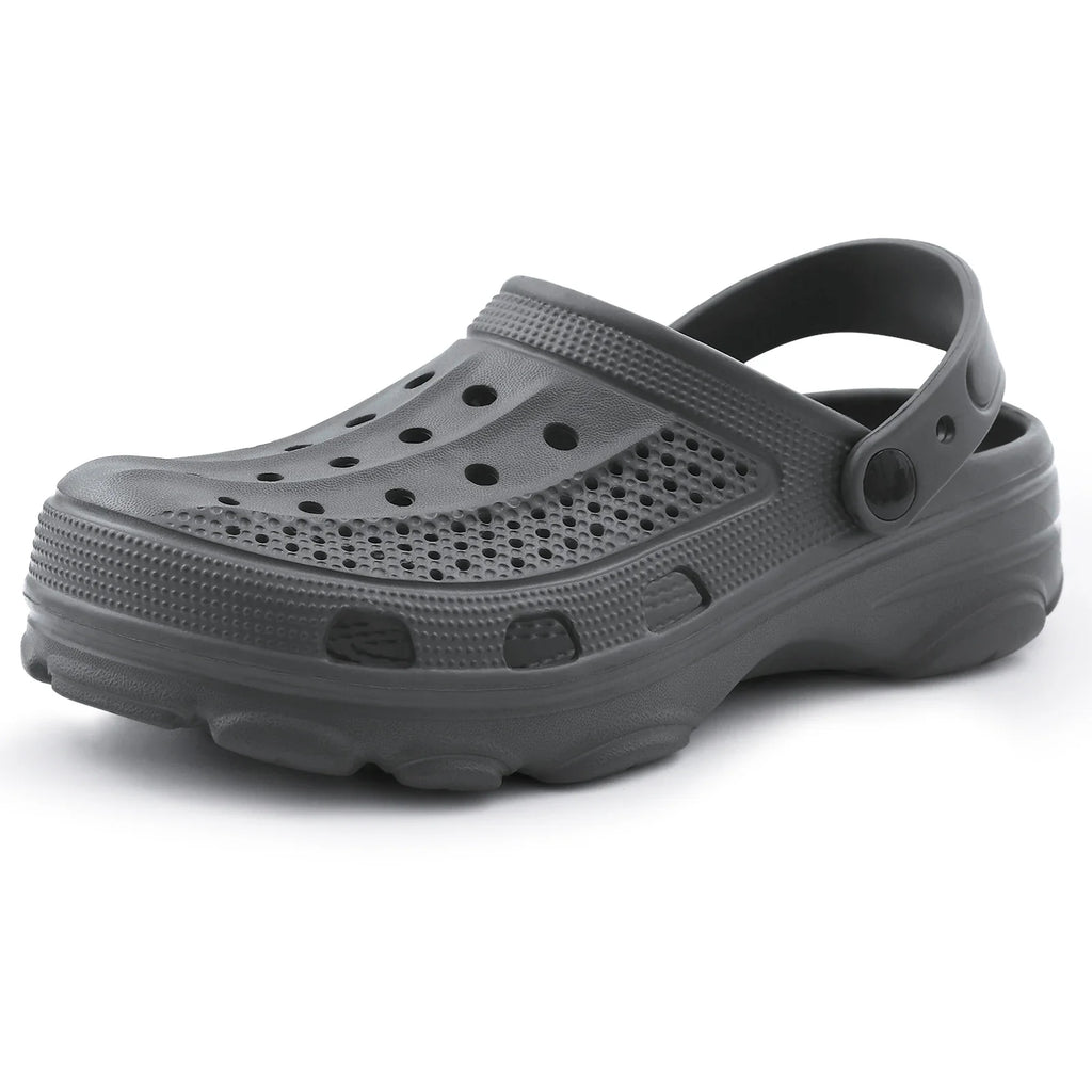 Men's Breathable EVA Clogs — Non-Slip Garden & Beach Sandals for Casual, Fishing & Outdoor Use