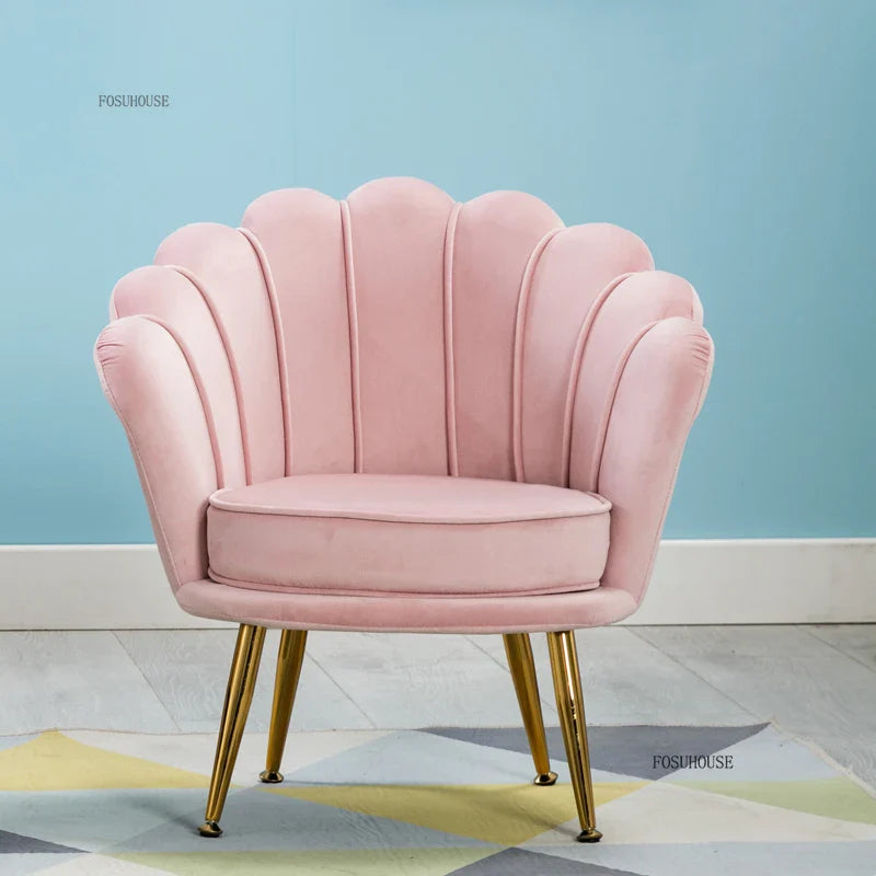 Kids Fabric Sofa Chair - Children's Reading Corner Armchair for Playroom & Living Room