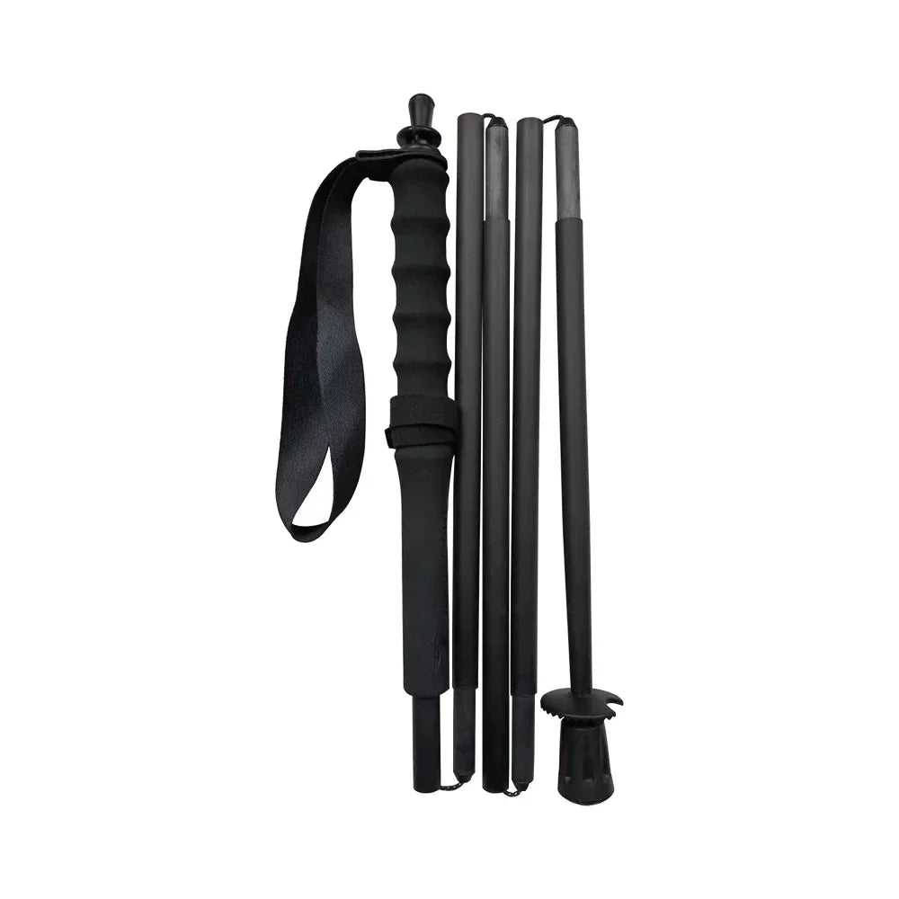 Ultra-Light Carbon Fiber Folding Trekking Pole Adjustable 110–130 cm (43–51 in) Collapsible Hiking and Walking Stick