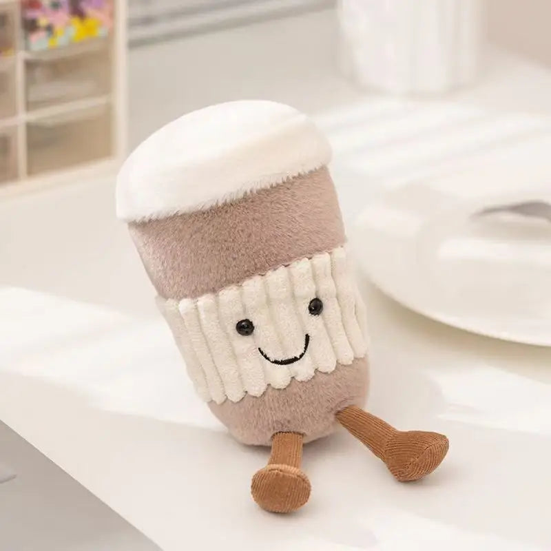 Afternoon Tea Plush Dolls - Cute Cartoon Figurines & Stuffed Toys for Kids' Birthday Gifts