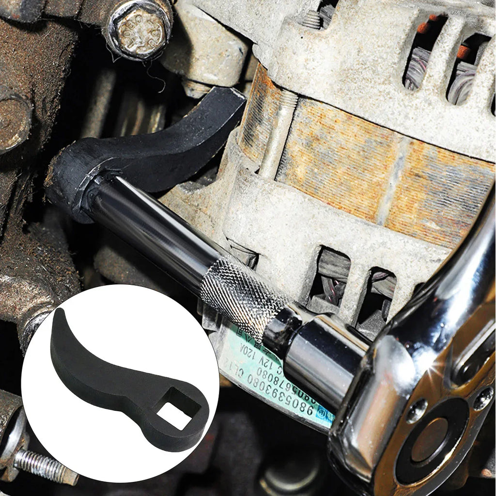 Angle-Type Half Axle Disassembly Pry Bar Adapter – Open-End Wrench Compatible, Anti-Slip