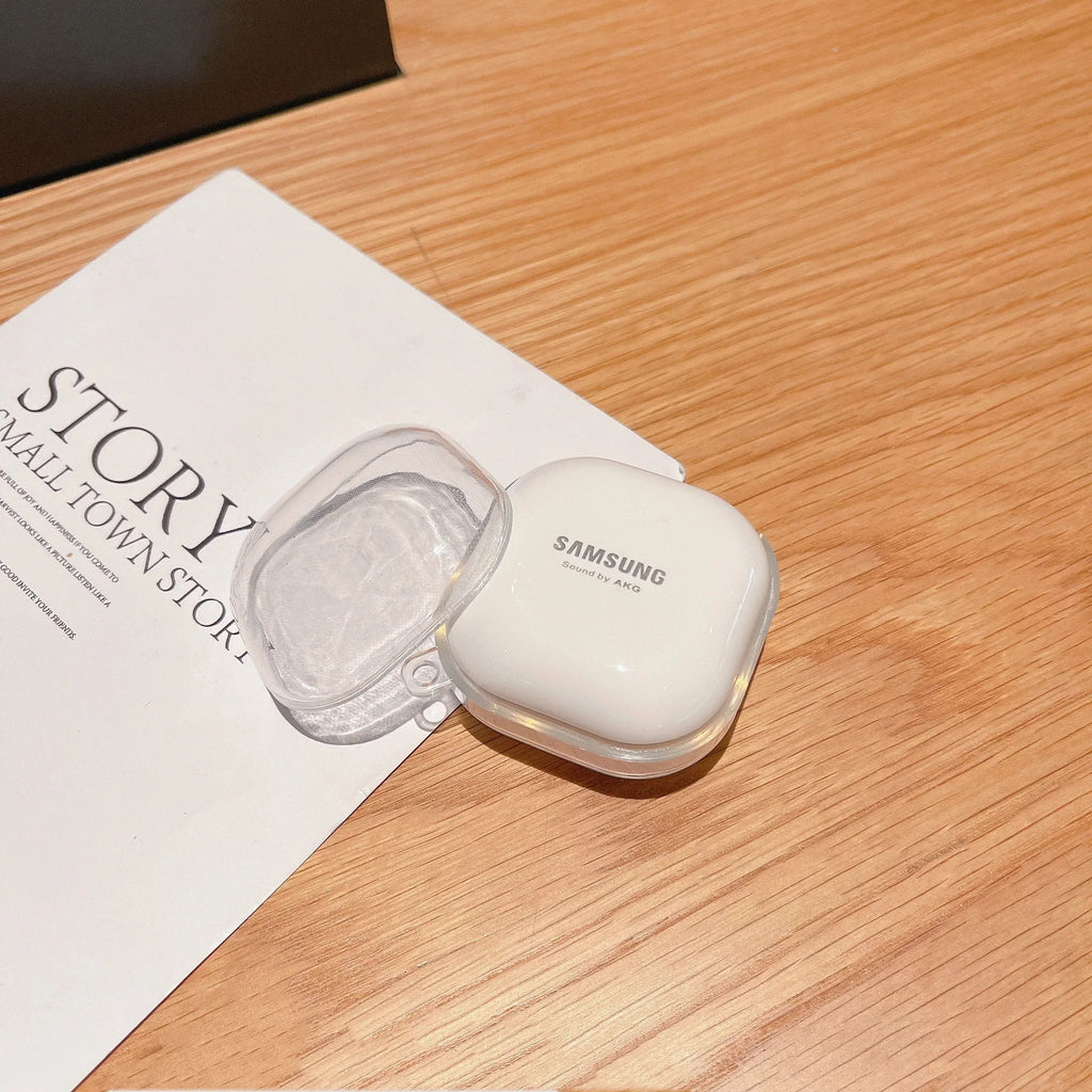 Clear TPU Earbud Case Compatible with Buds Live, Pro 2, FE - Soft Protective Cover