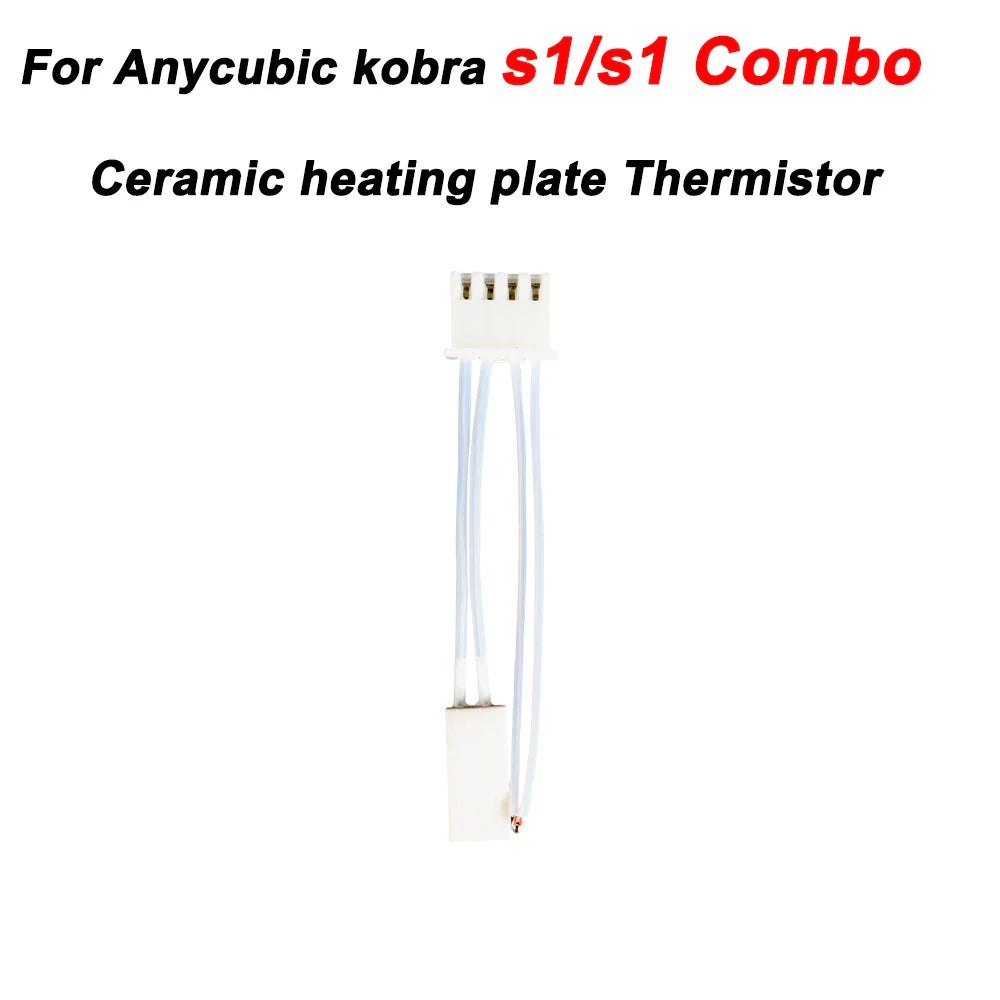 Ceramic Hotend Upgrade Kit for Kobra S1 & S1 Combo — 24V 48W 200K Thermistor Fast-Heating up to 300°C