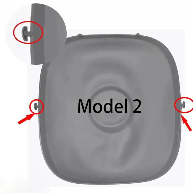 Replacement Silicone Litter Box Pad — Mat for Automatic Cat Litter Bin Bottom, Semi-Closed Capsule Style