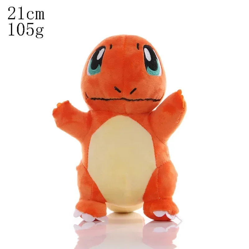 Cute Pikachu Pichu Charmander Bulbasaur Squirtle Psyduck Eevee Plush Soft Stuffed Doll 6-12 in (15-30 cm)