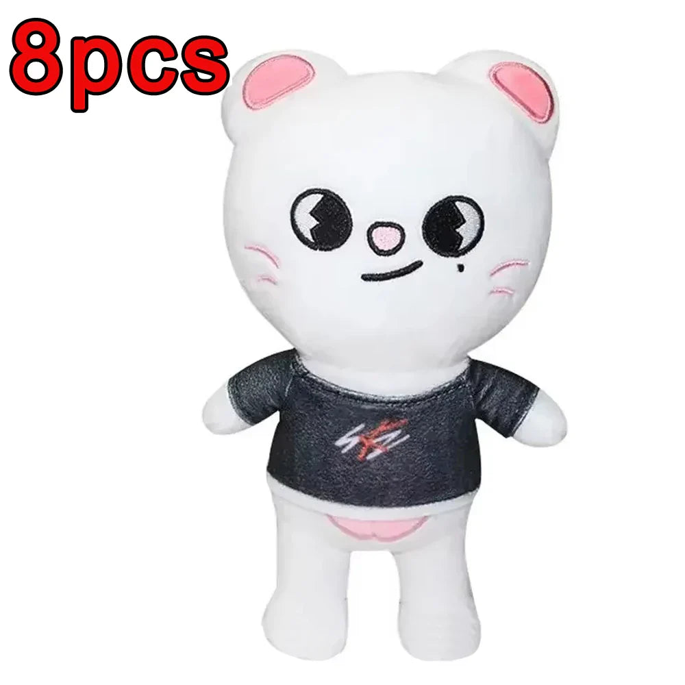 Kawaii 23 cm (9.1 in) Plush Stuffed Animal, Cute Cartoon Companion Toy & Room Decor Gift