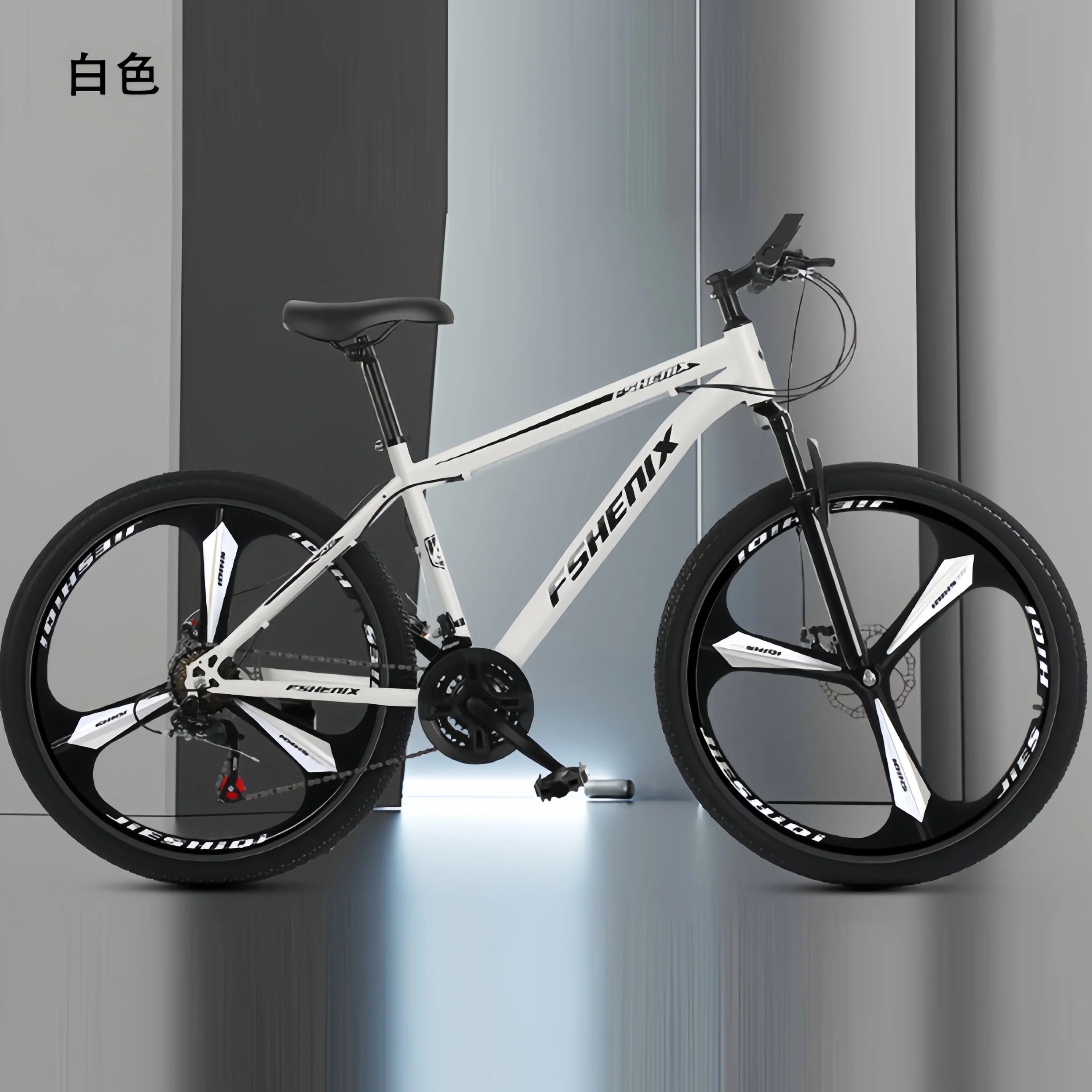 Wholesale Adult Mountain Bike 21-Speed — 24-inch (61 cm) & 26-inch (66 cm) Shock-Absorbing Off-Road Unisex Bicycle