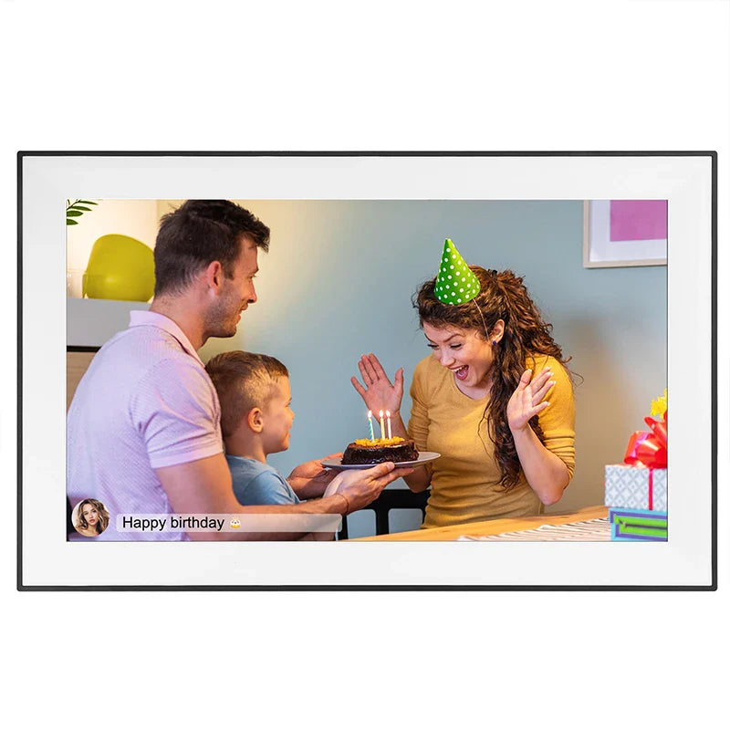 15.6-Inch (39.6 cm) 32GB WiFi Touch IPS Digital Photo Frame 1920x1080 Full HD Smart Frame - Share Photos & Videos