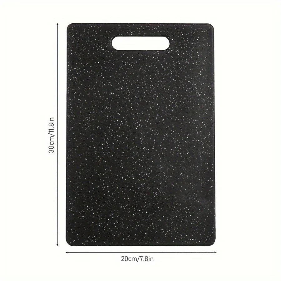 Marble Texture PP Antibacterial Cutting Board – Dishwasher Safe Vegetable Chopping Board