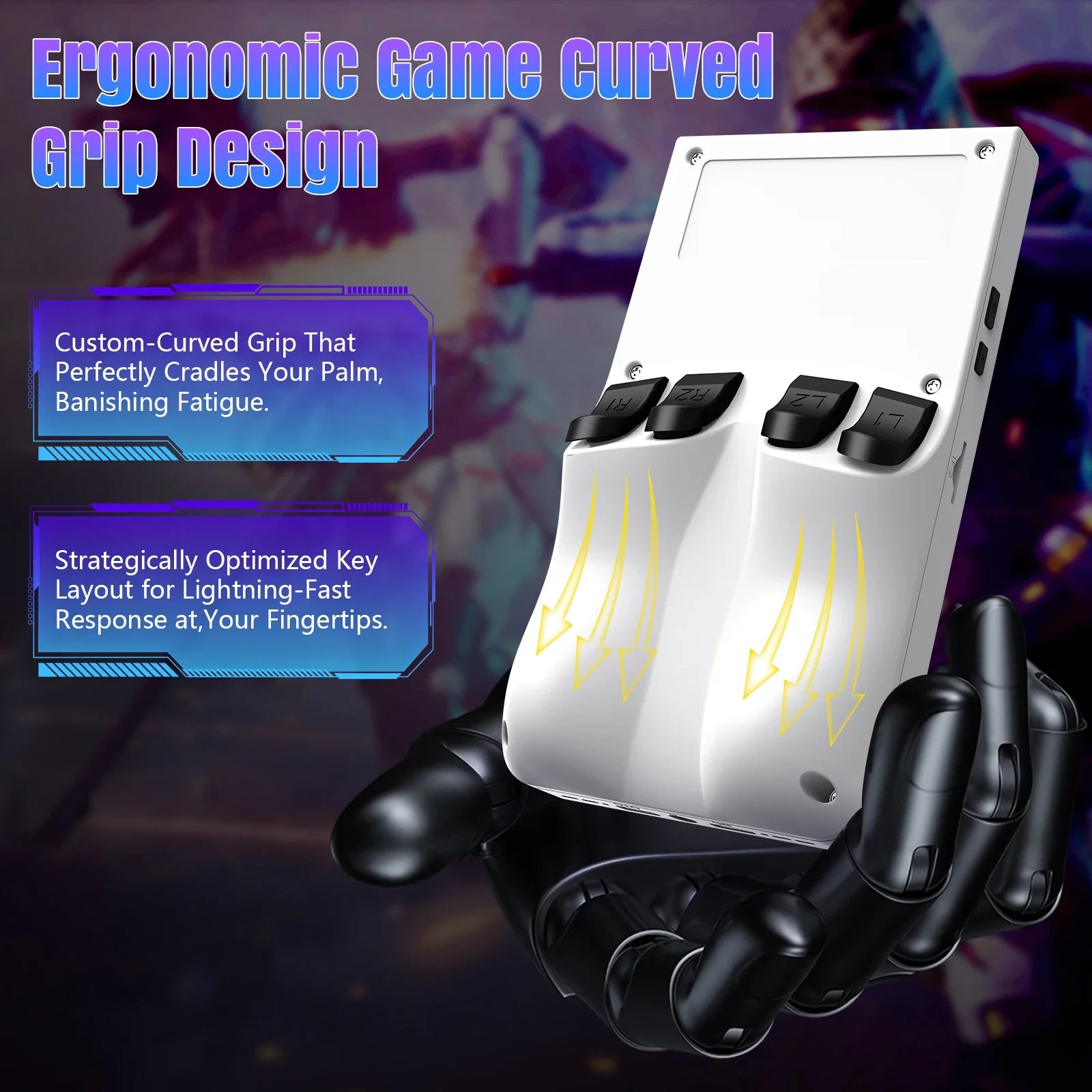 Retro Handheld Game Console 64/128GB, 18,000+ Classic Games, Portable Pocket 4.0" (10.2 cm) IPS Screen, 4000mAh Battery