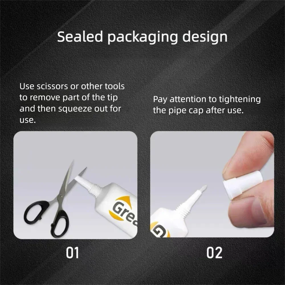 5-Pack Zipper Lubricant Tubes 10 g (0.35 oz) — Portable Zipper Grease for Clothes, Bags & Jackets