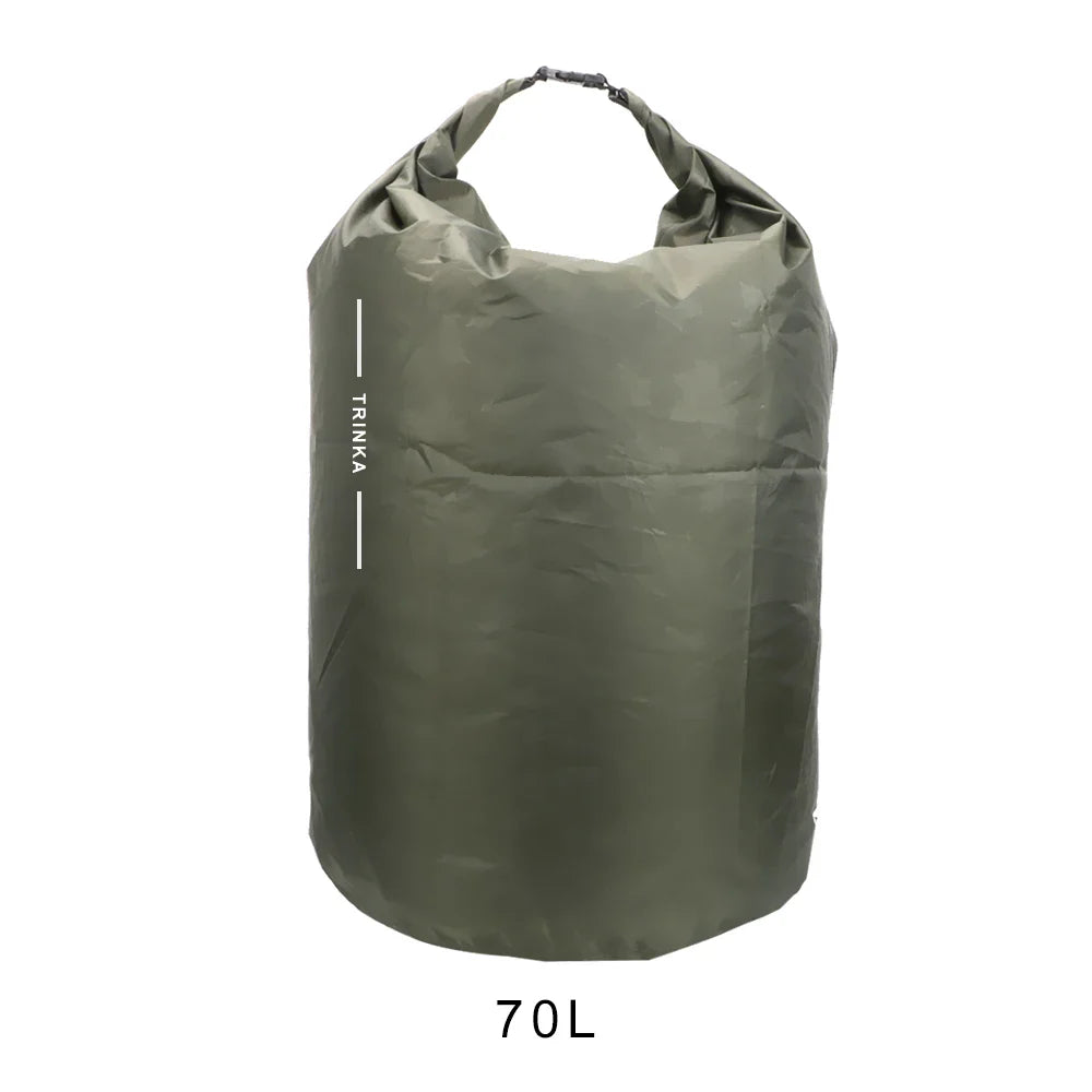 Waterproof Floating Dry Bags – 8L/40L/70L (2.1/10.6/18.5 gal) Roll-Top Sealed Storage Sacks for Boating, Kayaking & Canoeing