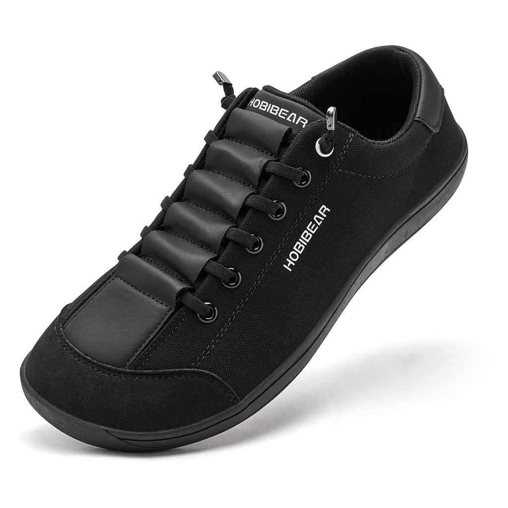 Wide Toe Barefoot Minimalist Sneakers – Unisex Lightweight Adjustable Slip-On Walking Shoes