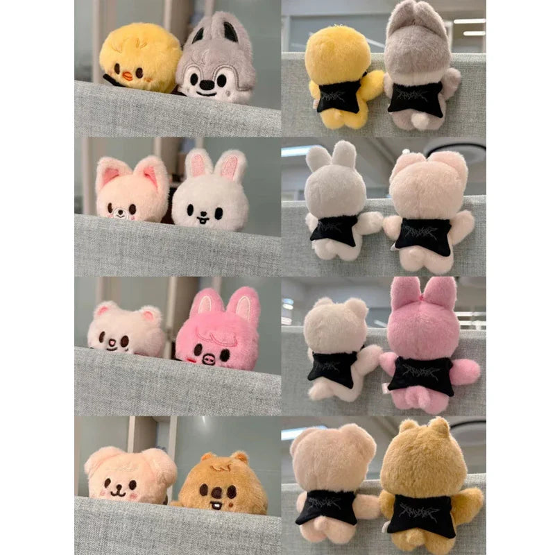 Kawaii Anime Mini Plush Keychain 10 cm (4 in) Cute Cartoon Bag Pendant School Bag Charm Birthday Gift