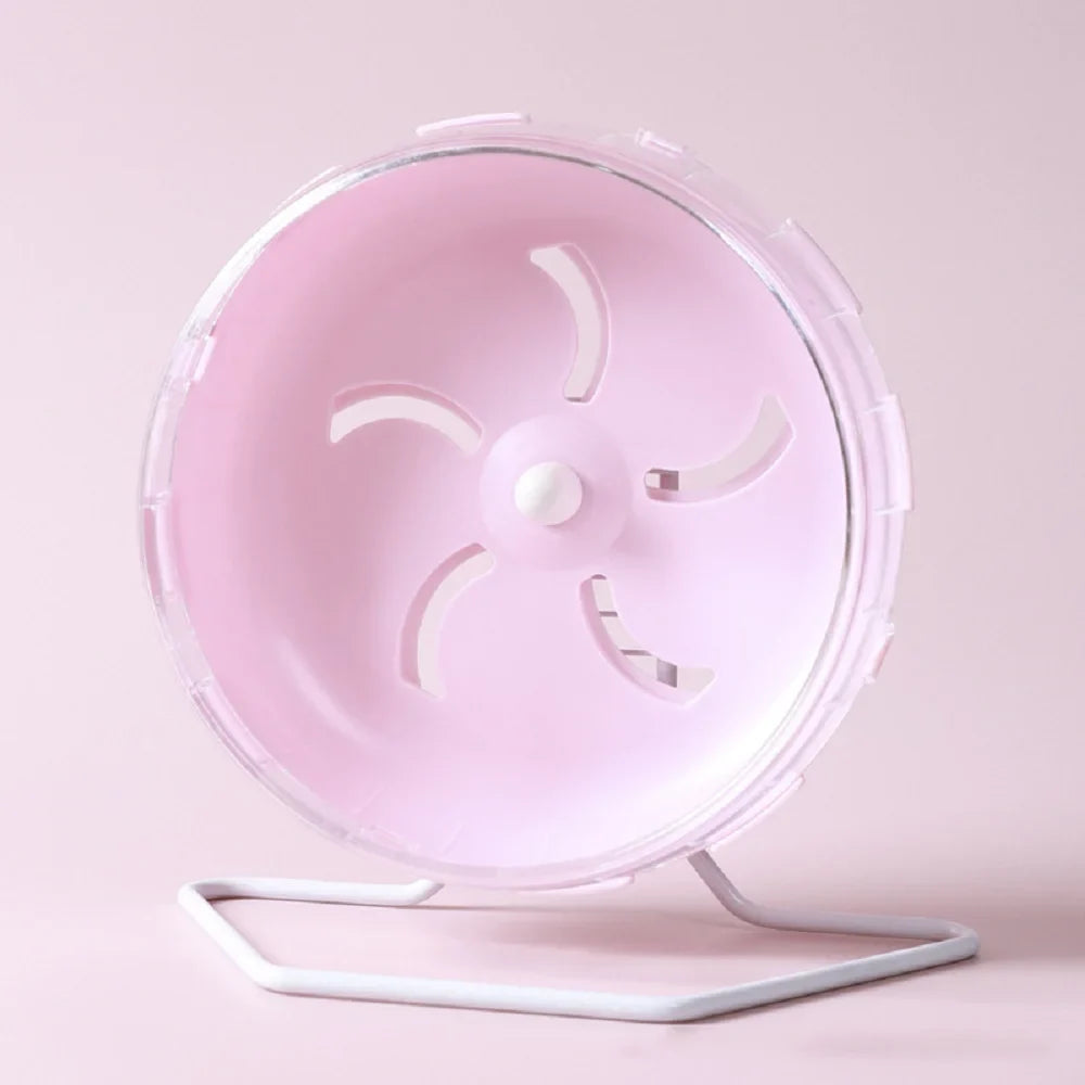 Silent Hamster Running Wheel – 5.5"/14 cm & 6.9"/17.5 cm Quiet Exercise Wheel for Hamsters, Gerbils & Mice