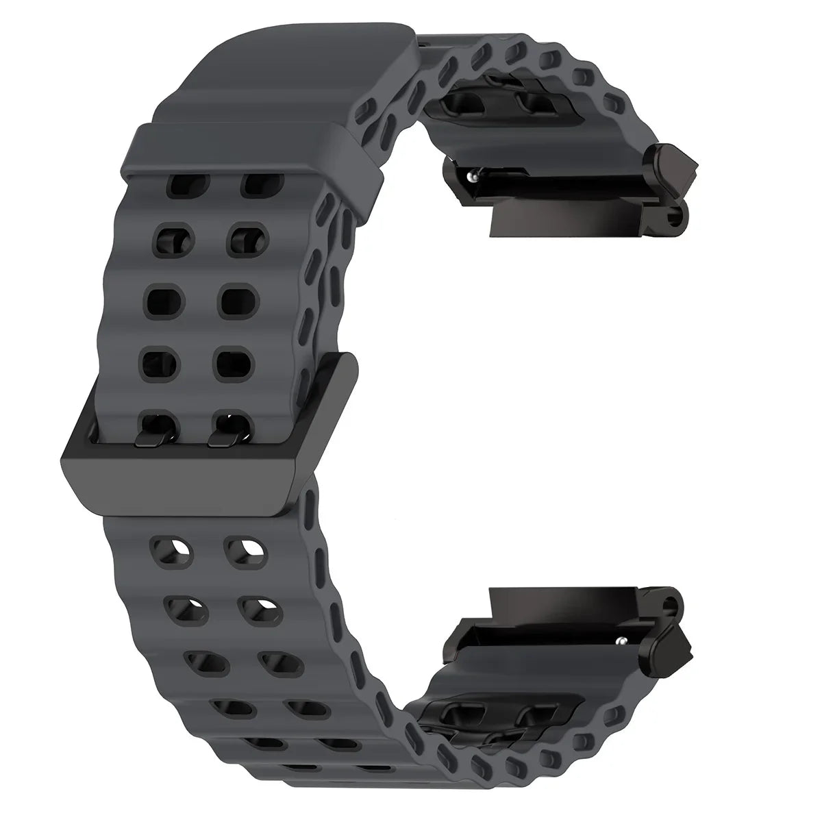 Breathable Silicone Band For Huami Amazfit T-Rex 3 2 Wrist Bracelet Colorful Marine Strap For Amazfit T-Rex Sport Watchband Belt