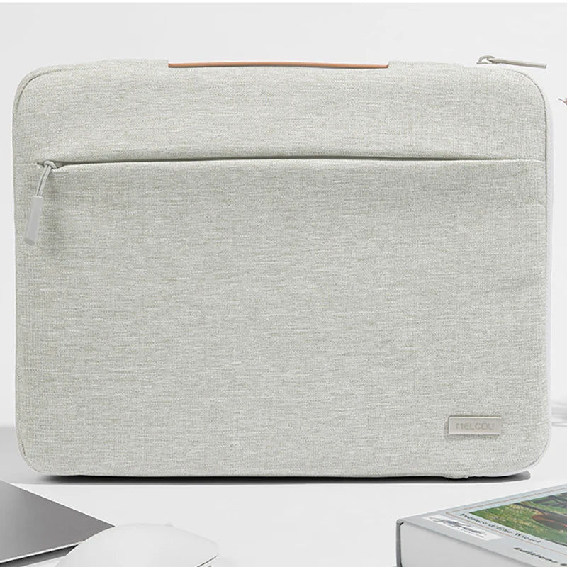 Multi-Pocket Shockproof Laptop Sleeve with Handle — Zipper Case for 13/14/15.6/16-Inch Laptops (33–41 cm)