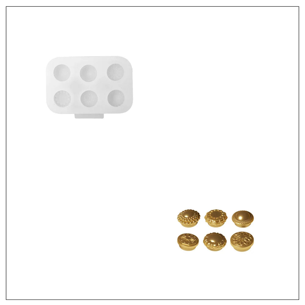 DIY Christmas Bauble & Tree Candle Silicone Mold Set, 3 Sizes, Platinum Silicone for Scented Candle Making
