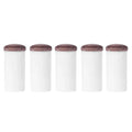 5-Pack Slip-On Pool Cue Ferrules 11mm & 13mm (0.43 in / 0.51 in) Replacement Billiard Snooker Cue Tips