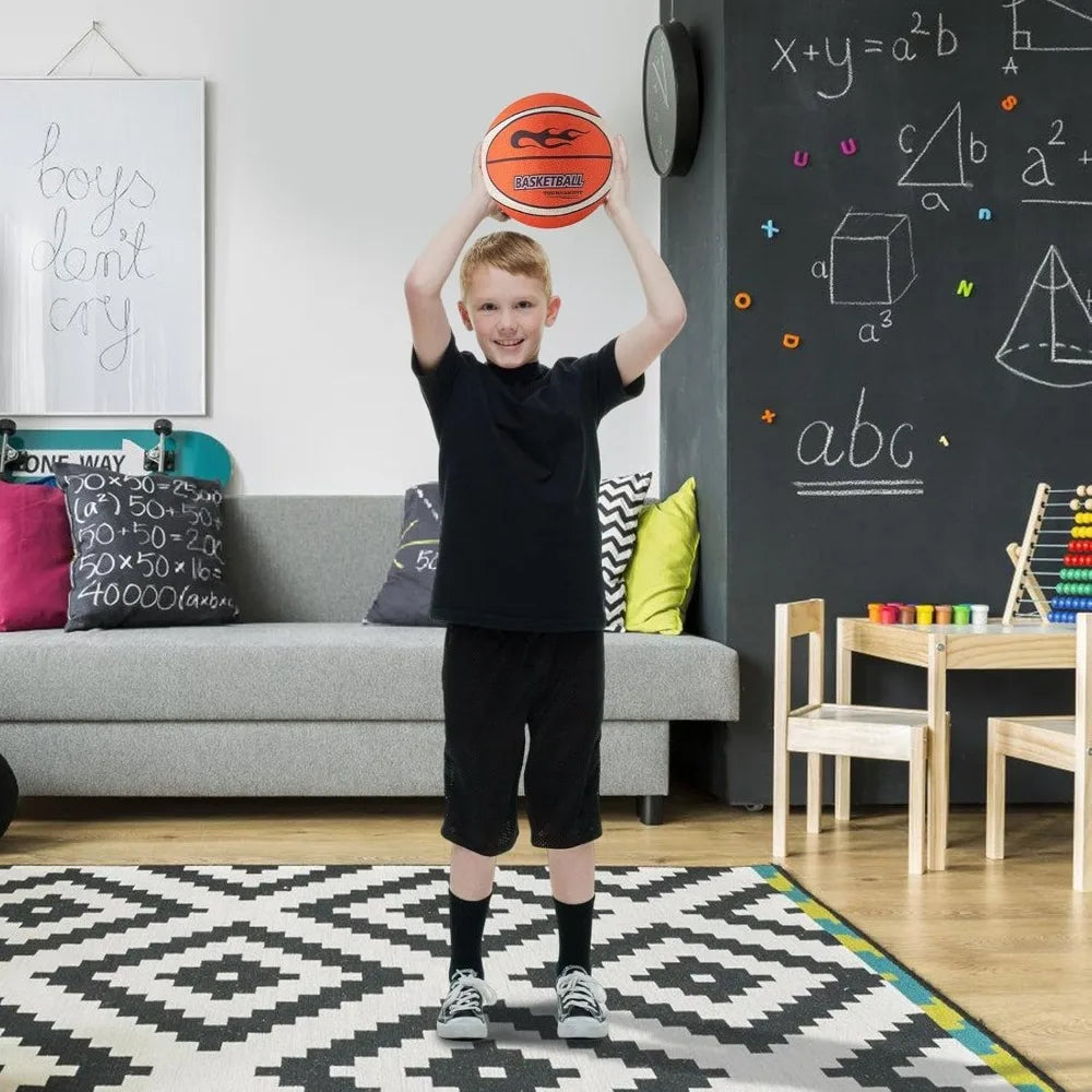 Silent Indoor Basketball - Low-Noise Sponge Training Ball, Size 7 (29.5 in / 75 cm)