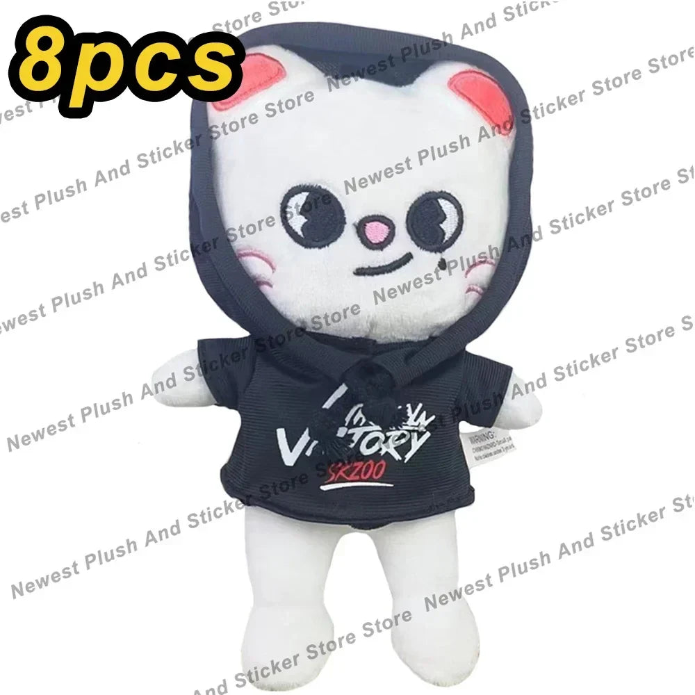 Kawaii 23 cm (9.1 in) Plush Stuffed Animal, Cute Cartoon Companion Toy & Room Decor Gift