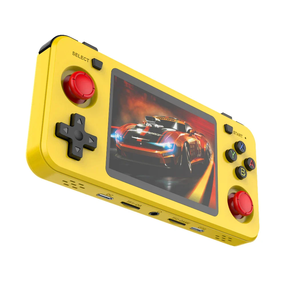 Portable Retro Handheld Game Console – Open-Source Pocket Player, 3.5-inch (8.9 cm) Display, 64GB/128GB, 10,000+ Games, Kids Gift