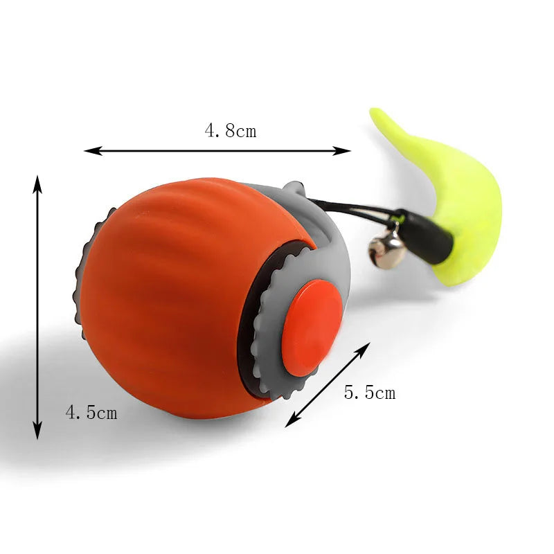 Interactive Electric Cat Toy Ball – Self-Activating Bite-Resistant Toy for Cats