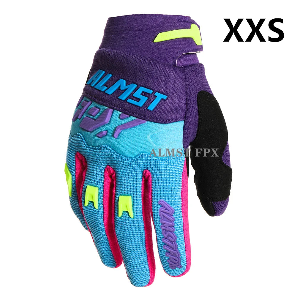 Kids MTB and Balance Bike Gloves - Breathable Touchscreen Cycling Gloves for Boys & Girls (XXS/XS/S)