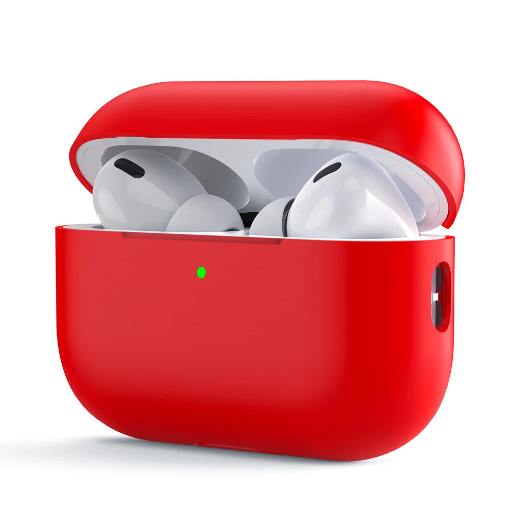 Ultra-Thin Silicone Earbud Case — Protective Charging Case Cover for True Wireless Earbuds (Lightweight, Anti-Slip)
