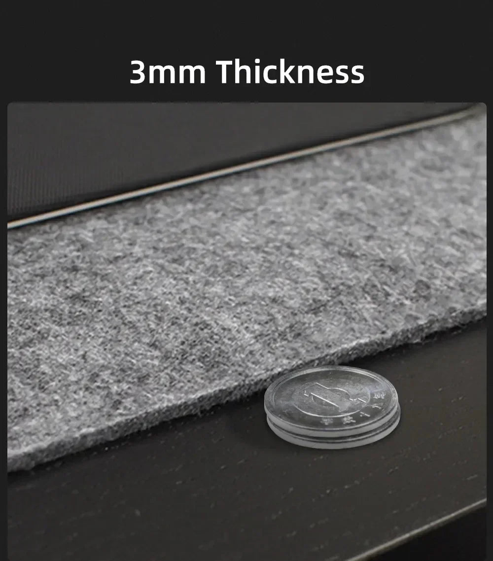 Large Wool Felt Desk Mat Non-Slip Mouse & Keyboard Pad, Office Laptop Cushion and Gaming Desk Protector