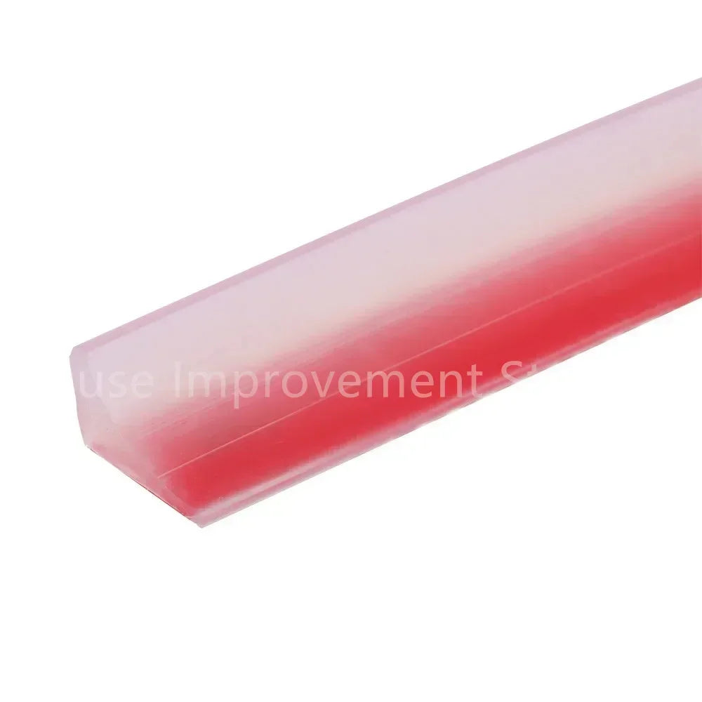 Self-Adhesive Silicone Water Stopper Strip 12 x 20 mm (0.47 x 0.79 in) for Shower, Washing Machine & Door Threshold