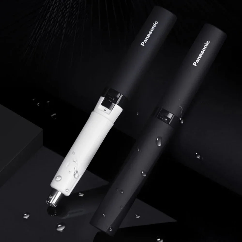 Electric Nose & Ear Hair Trimmer for Men – Portable Eyebrow & Detail Groomer, Painless