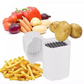 Potato Slicer & French Fry Cutter Rapid Veggie Dicer Natural Cut Vegetable Chopper