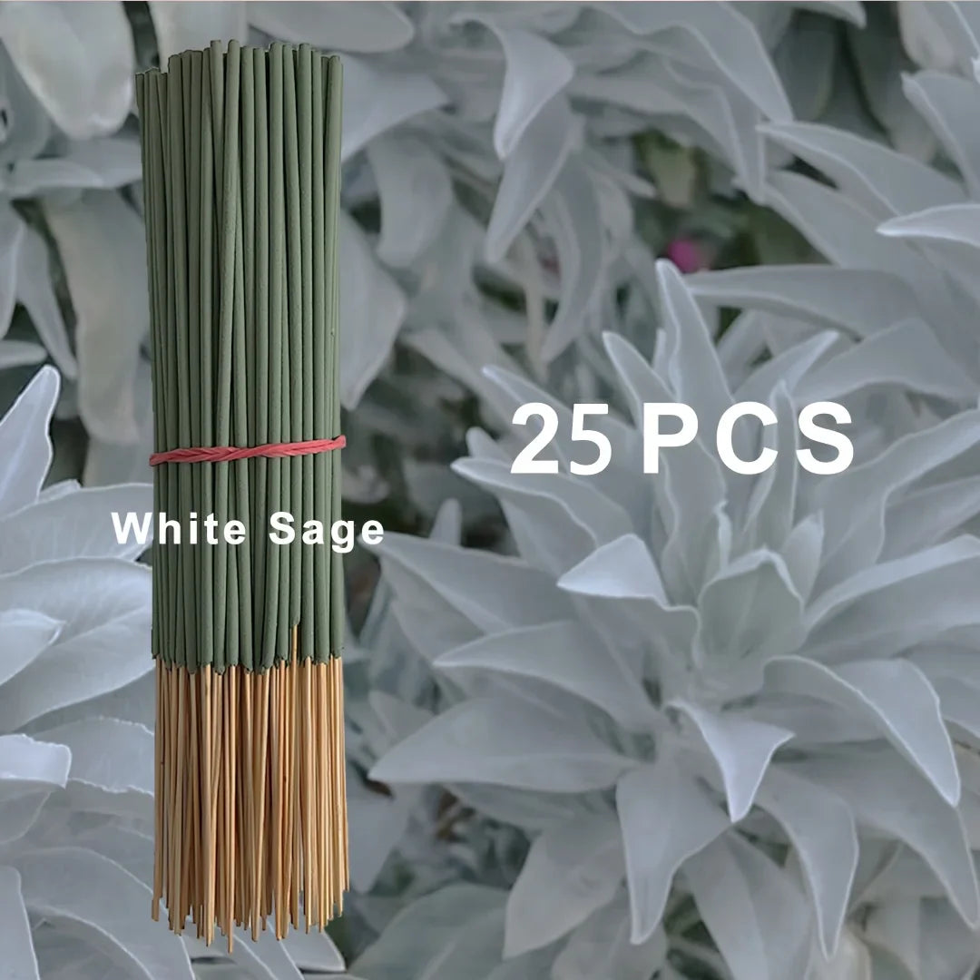 White Sage Lavender & Mint Aromatherapy Incense Coils for Patio, Porch, Poolside & Camping