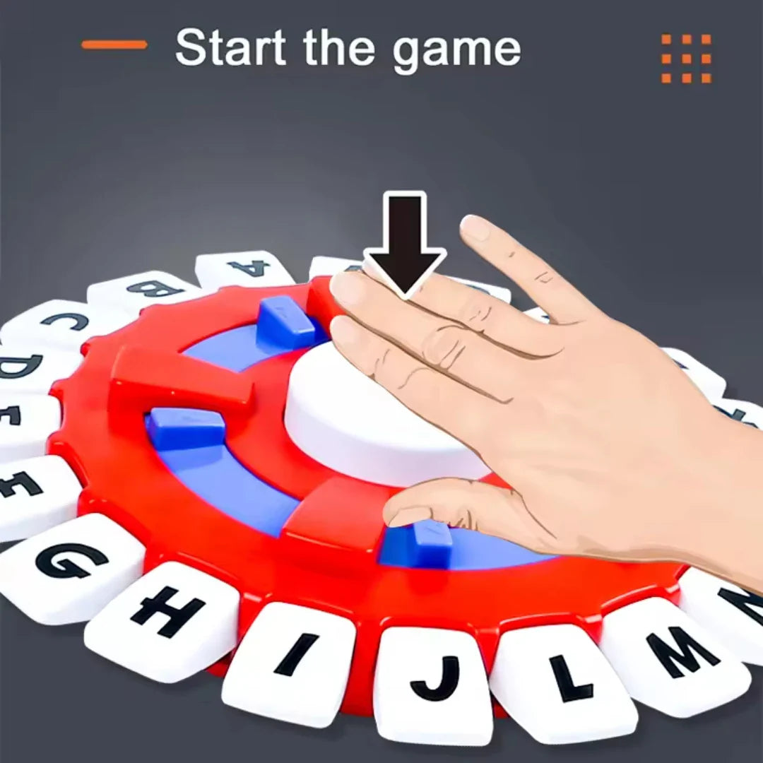 Basta Spanish Letter Board Game – Fast-Paced Family & Party Word Game for Kids & Adults